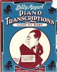 cover: I Love My Baby, Harry Warren, Klavier
