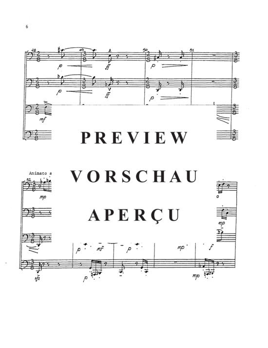 Product gallery: Page 10 of 21 Tuba Quartet: Study in Motions, Hymn, and Finale , , (Tuba Quartett EETT)