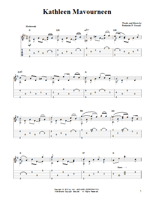 Product picture to: Kathleen Mavoureen (arr. Mark Phillips)