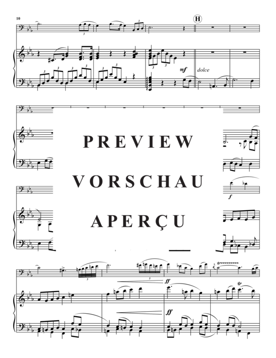 Product gallery: Page 11 of 21 Concerto , , (baritone/trombone + piano)