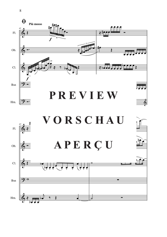 Product gallery: Page 9 of 21 Adieu Adieu , , (flute, oboe, clarinet, bassoon, horn in F)