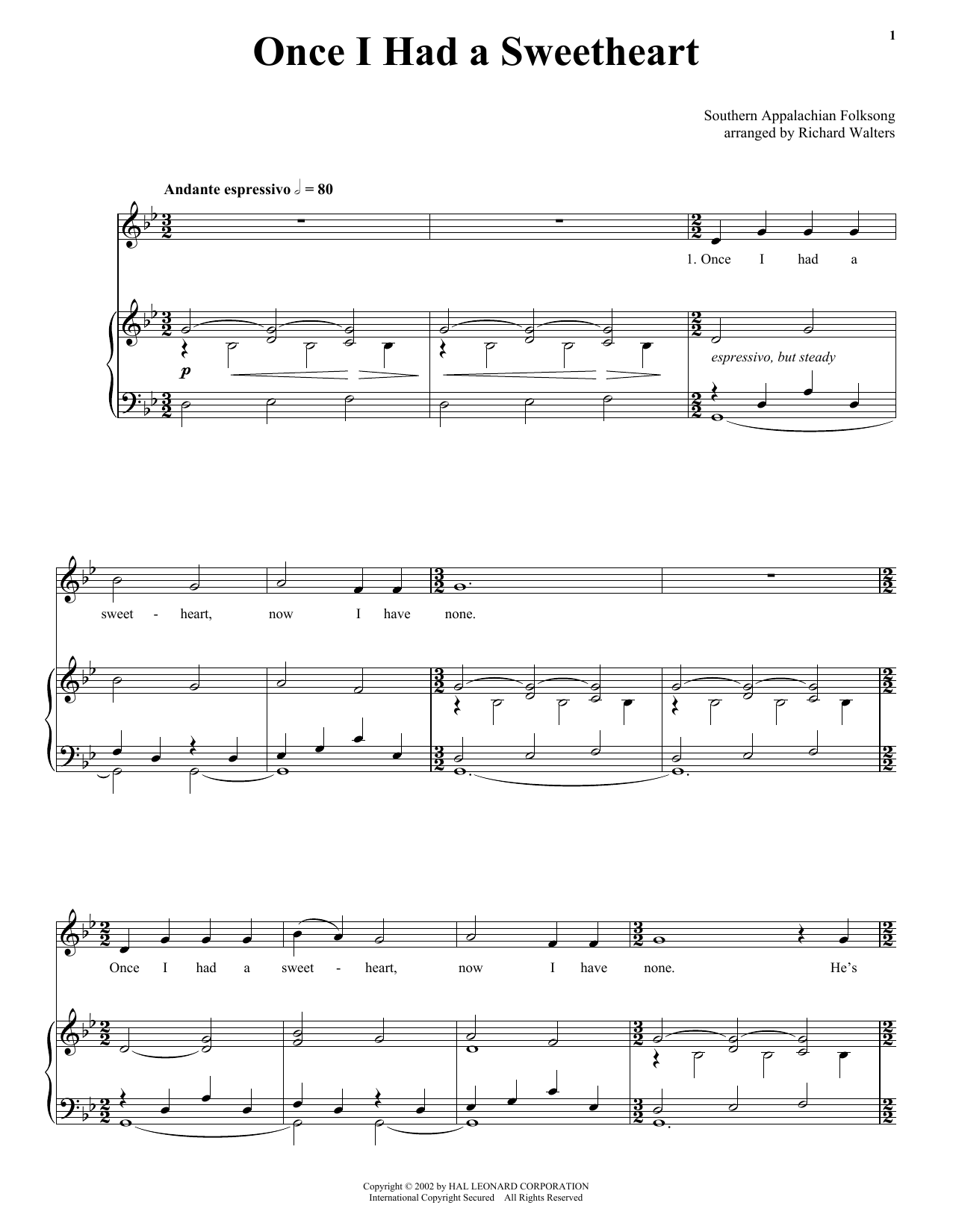Produktbild zu: Once I Had A Sweetheart