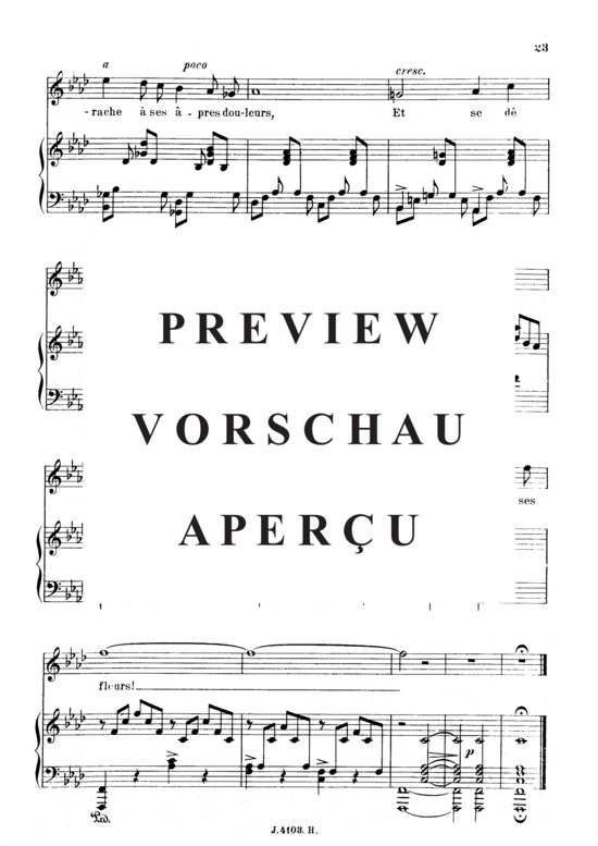 Product gallery: Page 5 of 5 Poème d'un jour (Toujours) Op.21 No.2, , High Voice and Piano