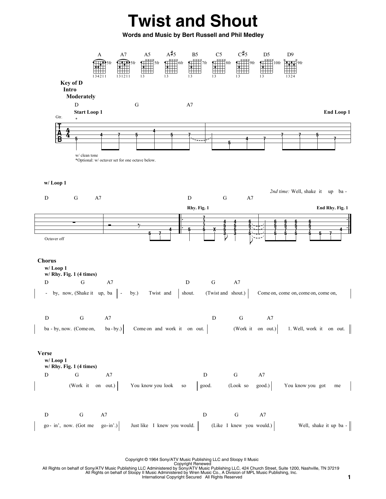 Product gallery: Page 1 of 1 Twist And Shout, The Beatles