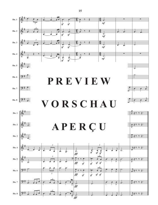 Product gallery: Page 17 of 21 Movement one from Serenade for Strings , , (Horn ensemble 1-8 horns)