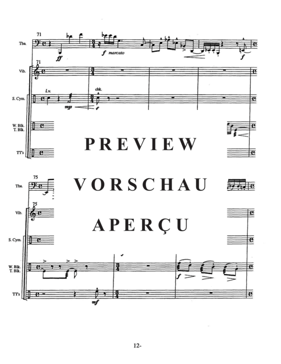Produktgalerie: Seite 16 von 21 Duo Fantasia , , (Tuba Solo + Percussion)