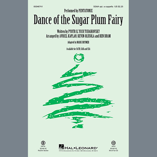 Produktbild zu: Dance Of The Sugar Plum Fairy (arr. Mark Brymer)