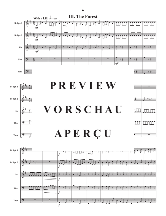 Produktgalerie: Seite 8 von 20 Adventure Suite , , (Blechbläser Quintett)