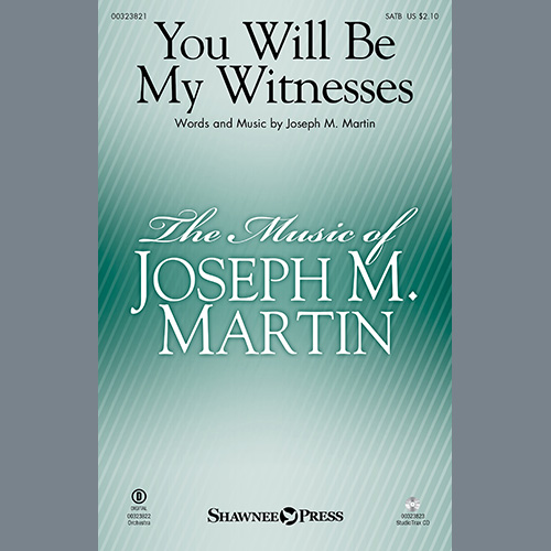 cover: You Will Be My Witnesses, Joseph M. Martin, Chor