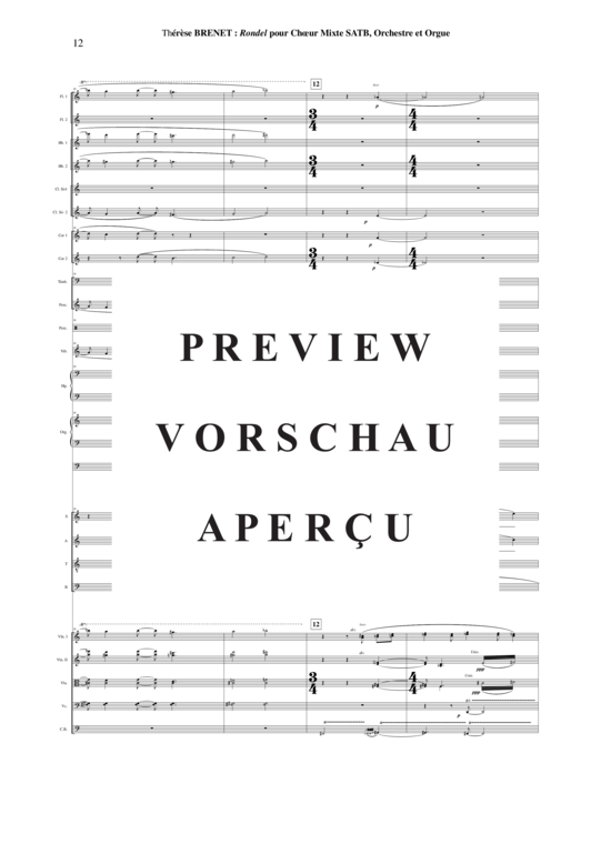 gallery: Rondel , , (Gemischter Chor, Orchester) nur Partitur