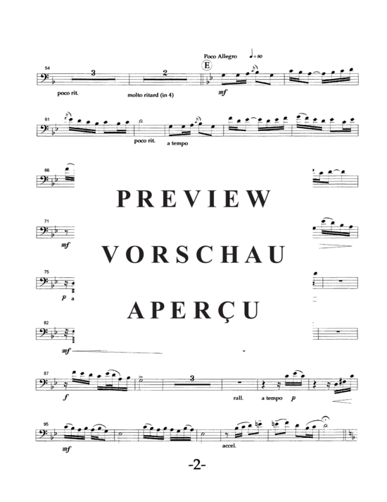Produktgalerie: Seite 17 von 18 Concert Piece , , (Euphonium/Posaune + Klavier)