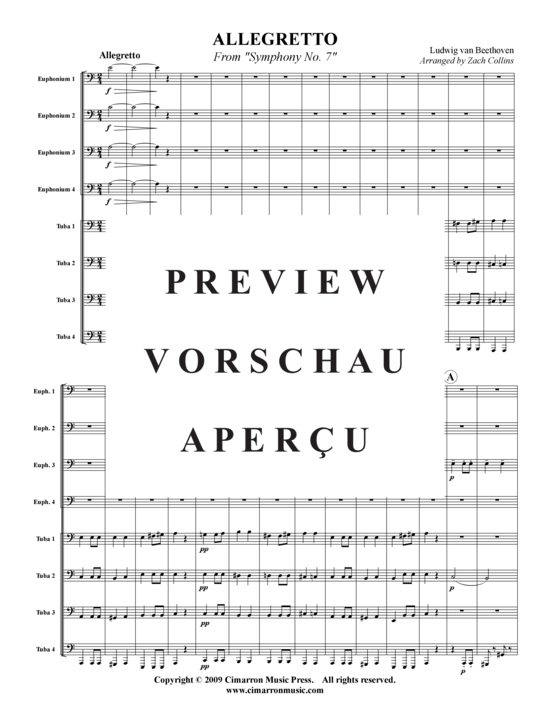 Product gallery: Page 2 of 21 Allegretto , , (Tuba-Ensemble, EEETTT)