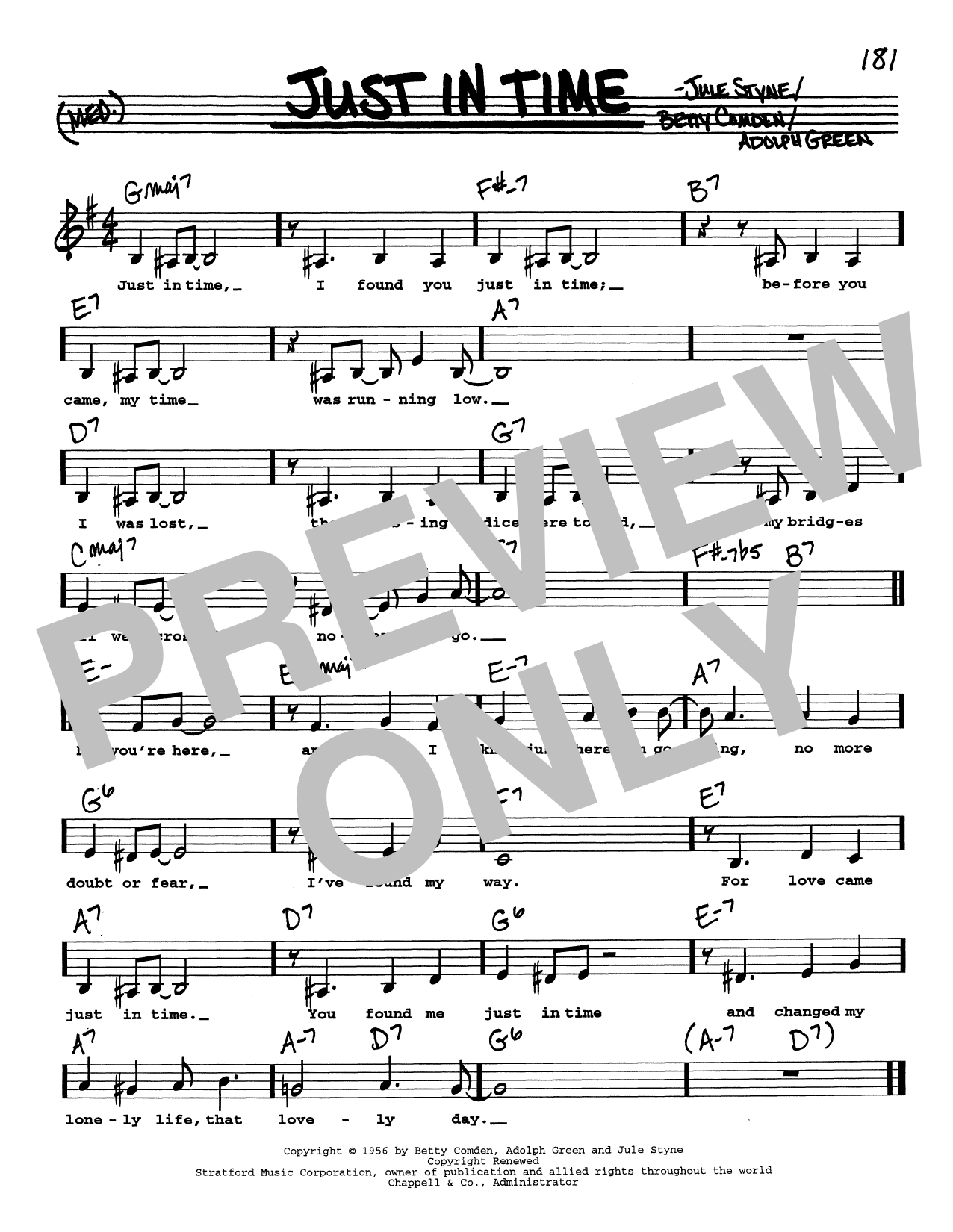 Produktbild zu: Just In Time (Low Voice)