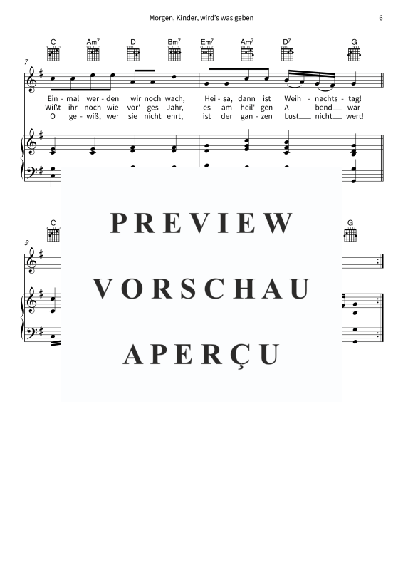 gallery: Kinderträume zur Weihnachtszeit - Fröhliche Melodien für Gesang und Begleitung, , (Gesang und Klavier, Gitarre)