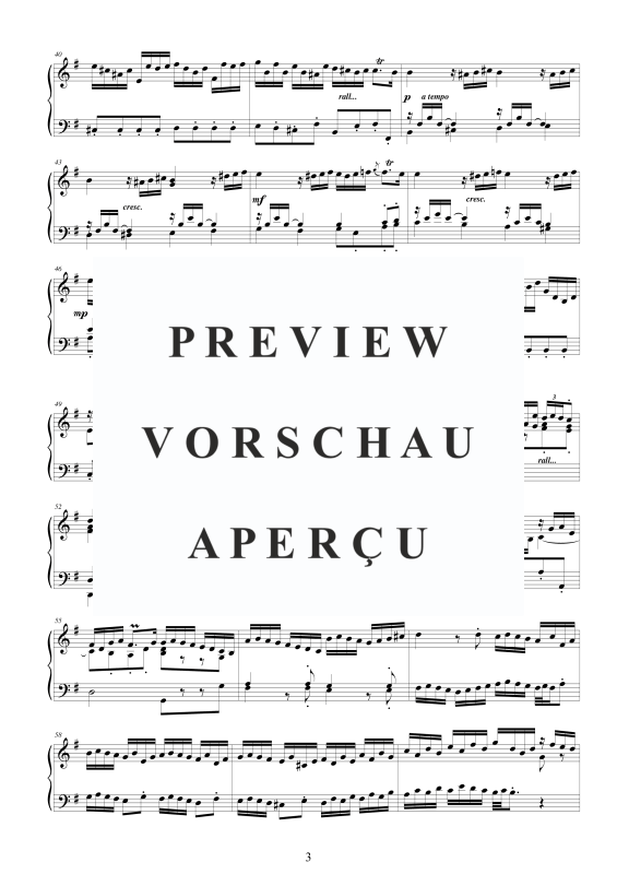 Produktgalerie: Seite 4 von 8 Fantasia in G-Dur BWV 571, , Klavier Solo