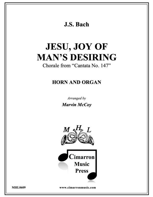cover: Jesu, Joy of Man's Desiring, , Horn and Organ