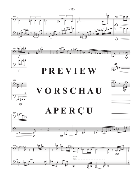 Product gallery: Page 15 of 21 Four Miniatures , , (trombone/euphonium and bass trombone/tuba)