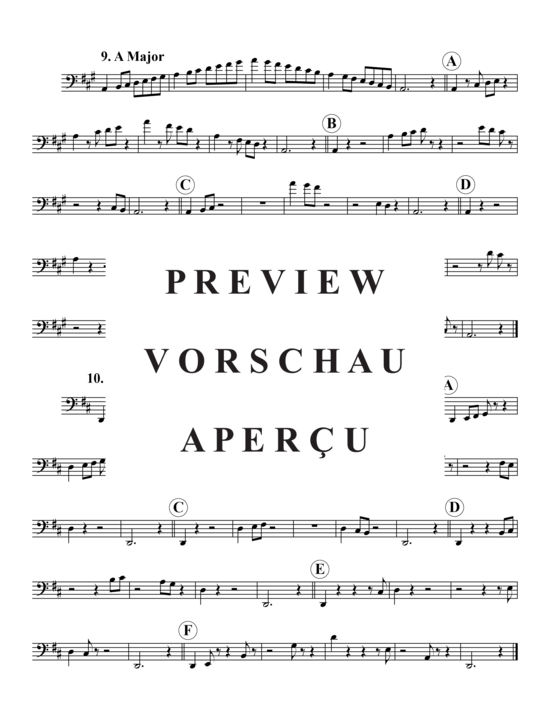 Product gallery: Page 17 of 21 Donut Etudes Vol 1 , , (Trombone Quartet)