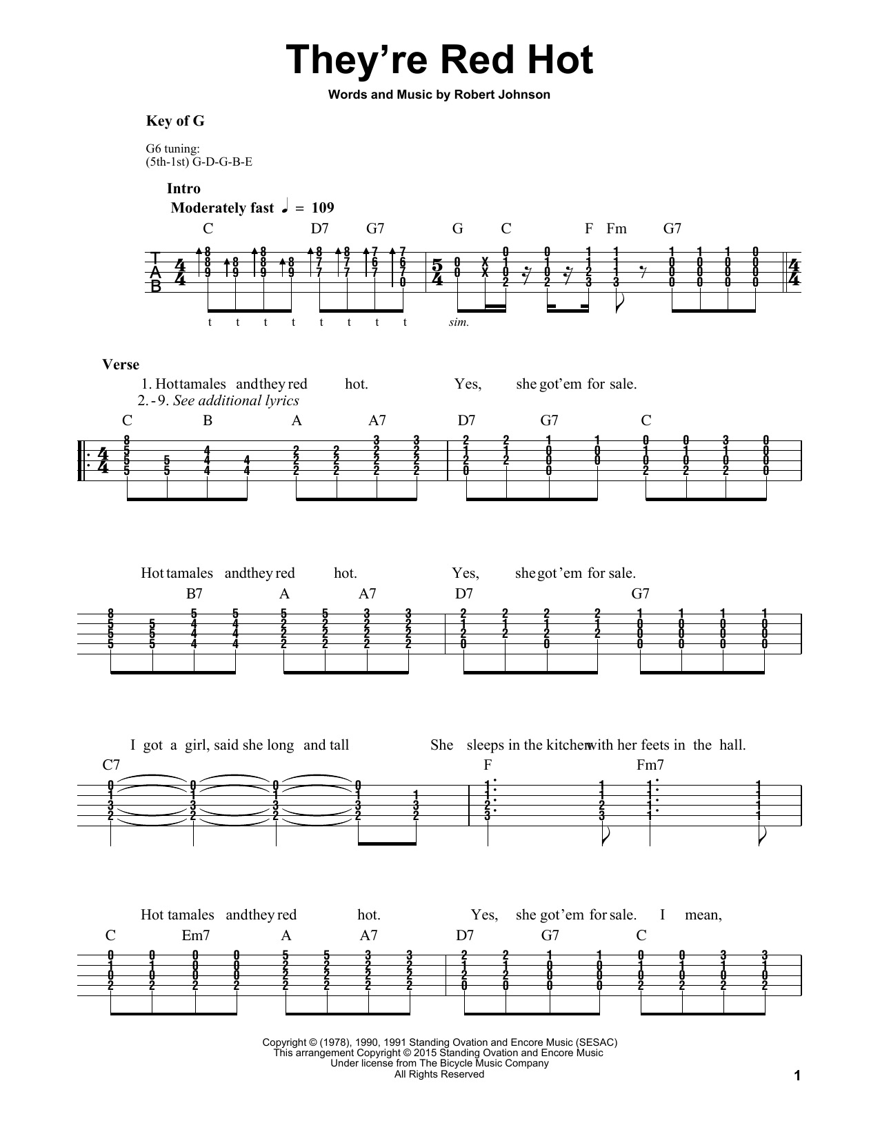 Produktgalerie: Seite 1 von 1 They're Red Hot, Robert Johnson, Banjo