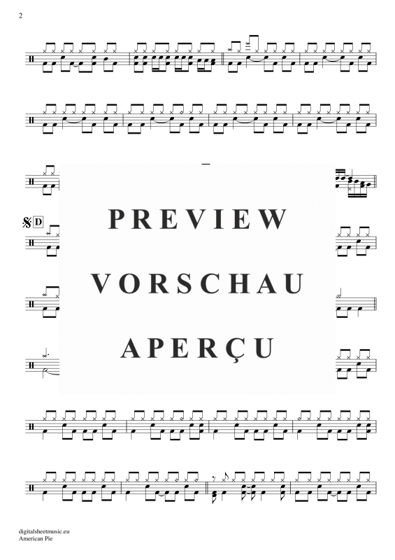 Product gallery: Page 3 of 6 American Pie , Mc Lean, Don, (Drums)