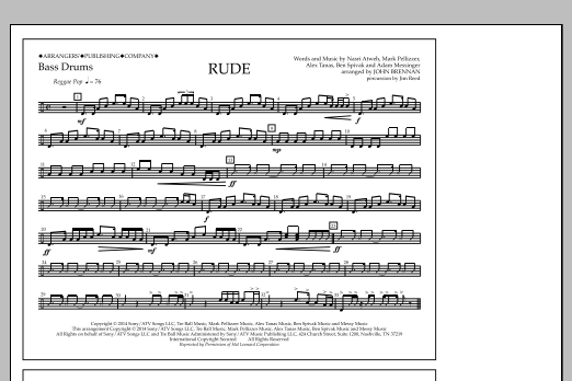 Product picture to: Rude - Bass Drums