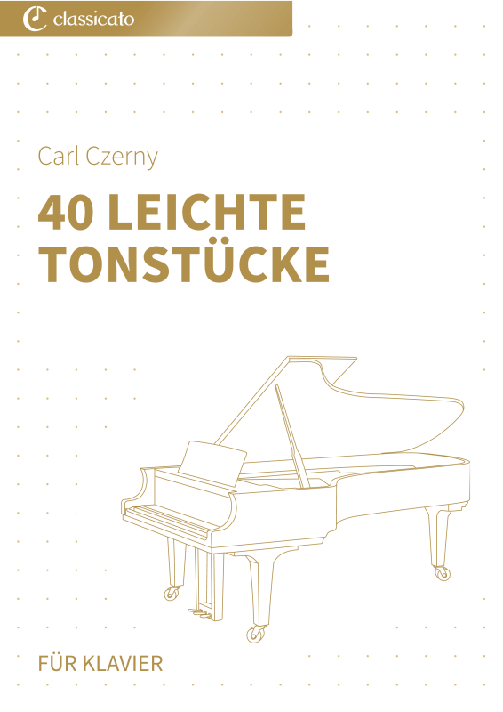 Produktbild zu: 40 leichte TonstückeCarl Czerny