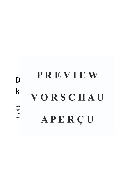 Produktgalerie: Seite 3 von 8 Der Weihnachtsmorgen kommt leise, , Gesang und Klavier