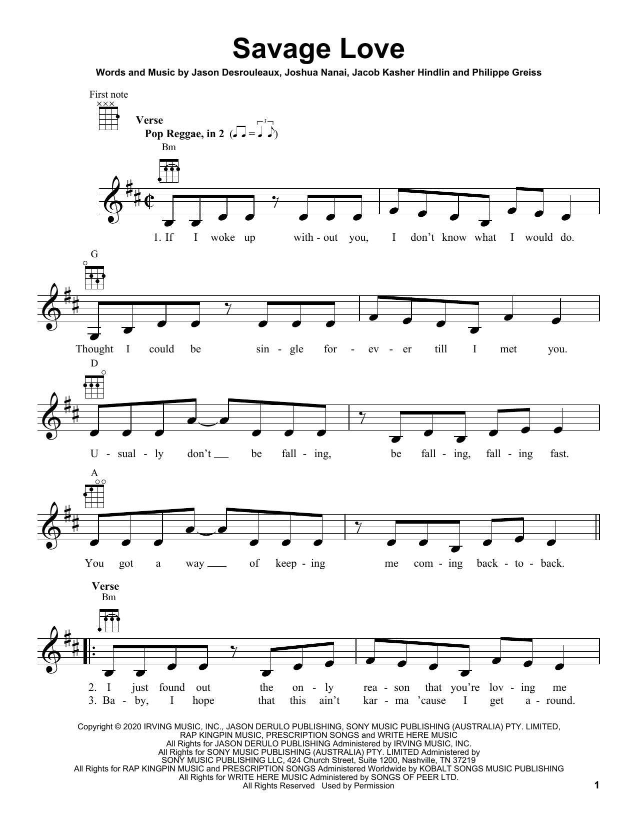 Product picture to:  Savage Love - Jawsh 685 x Jason Derulo x BTS