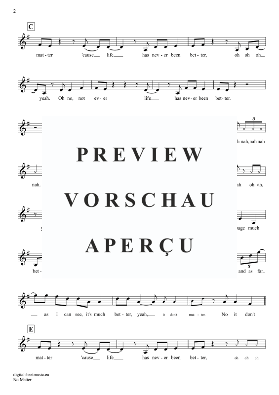 Produktgalerie: Seite 3 von 4 No Matter, Radics, Jack, Trompete in B