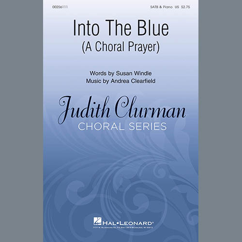 cover: Into The Blue: A Choral Prayer, Andrea Clearfield, Chor