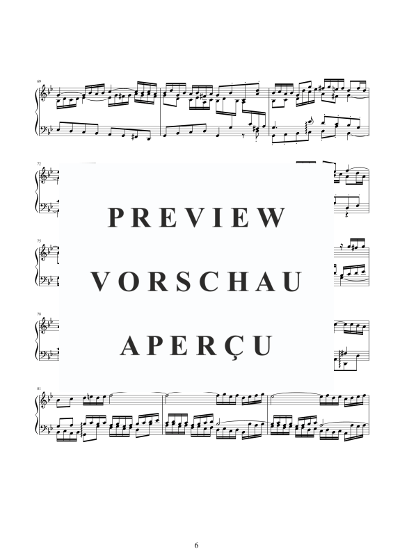 Produktgalerie: Seite 7 von 11 Fantasie und Fuge g-Moll BWV 542, , Klavier Solo