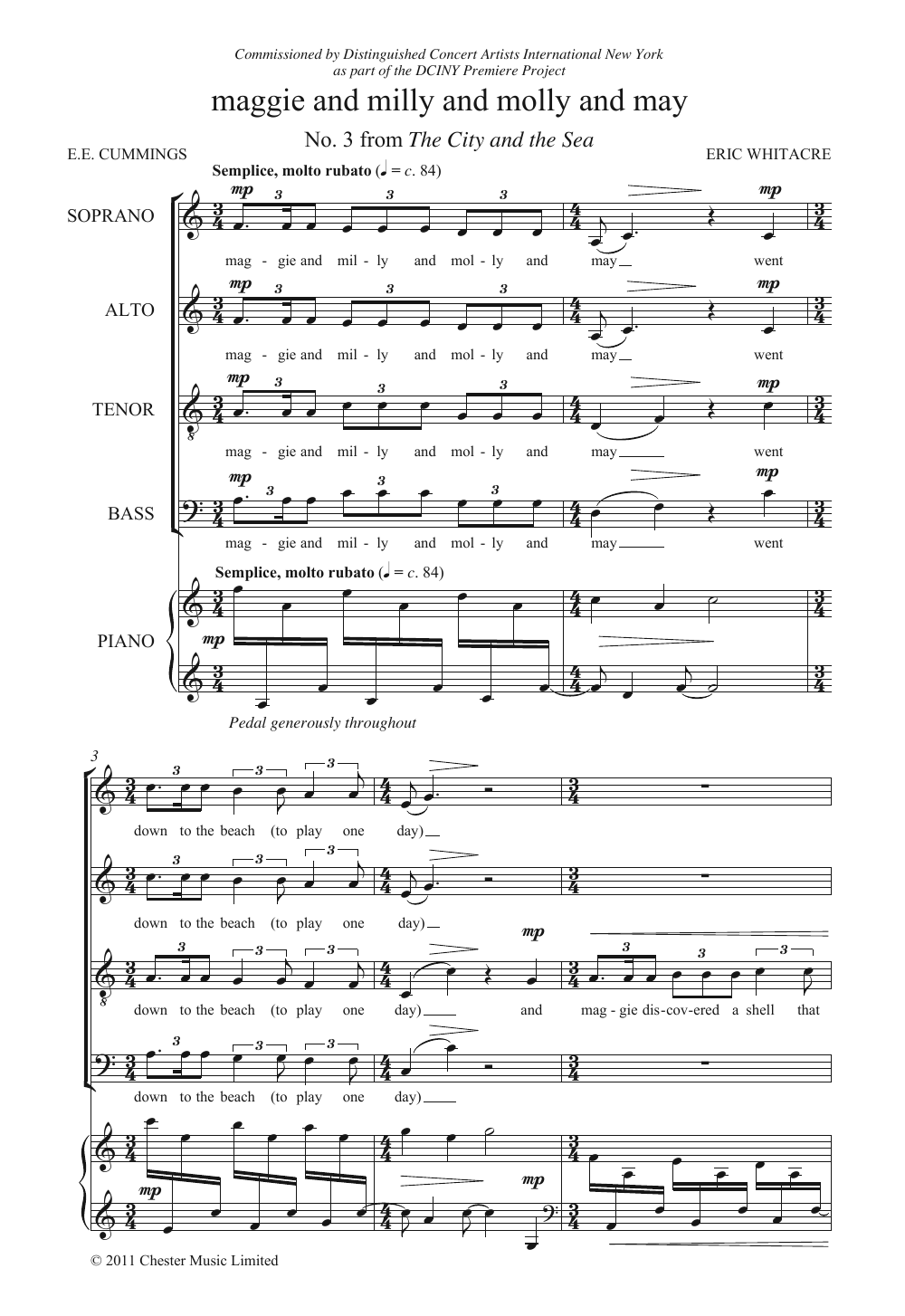 Produktbild zu: Maggie And Milly And Molly And May (From 'The City And The Sea')