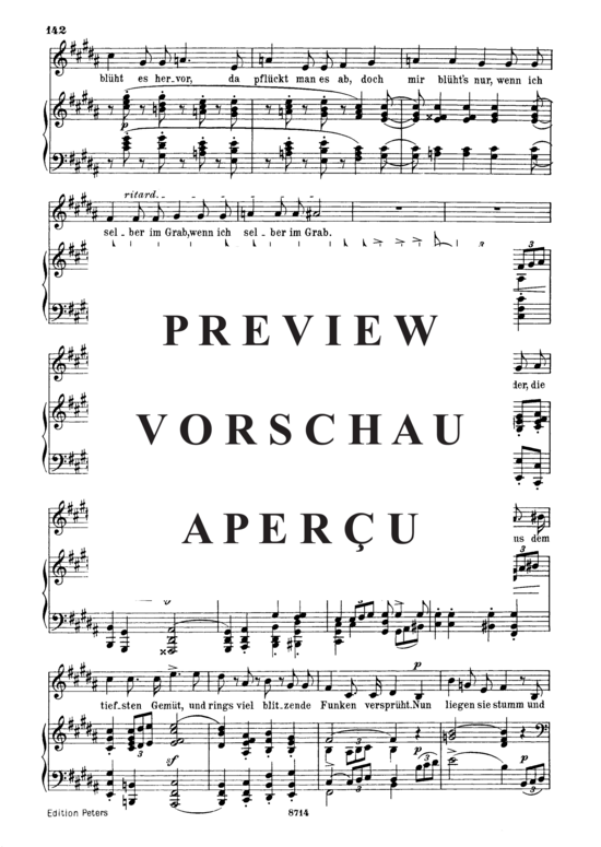 Product gallery: Page 3 of 5 Mit Myrten und Rosen Op.24 No.9, , Medium Voice and Piano