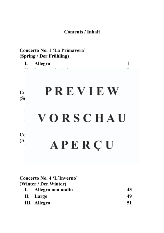 Produktgalerie: Seite 3 von 11 Four Seasons complete (12 movements), Inagawa, Akiko, Klavier Solo