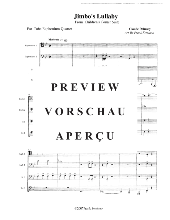 Product gallery: Page 3 of 15 Jimbo´s Lullaby , , (Tuba Quartett EETT)
