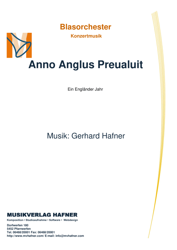 Product picture to: Anno Anglus PreualuitGerhard Hafner