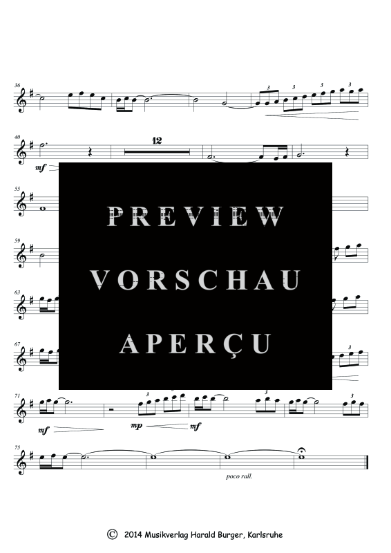 Produktgalerie: Seite 3 von 3 Nostalgia (Einzelstimmen), , Gemischtes Ensemble Flöte 1