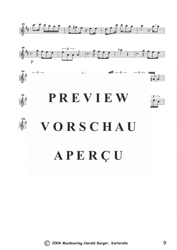 gallery: Sechs Mininos für Flöte und Gitarre, , Querflöte - Einzelstimme
