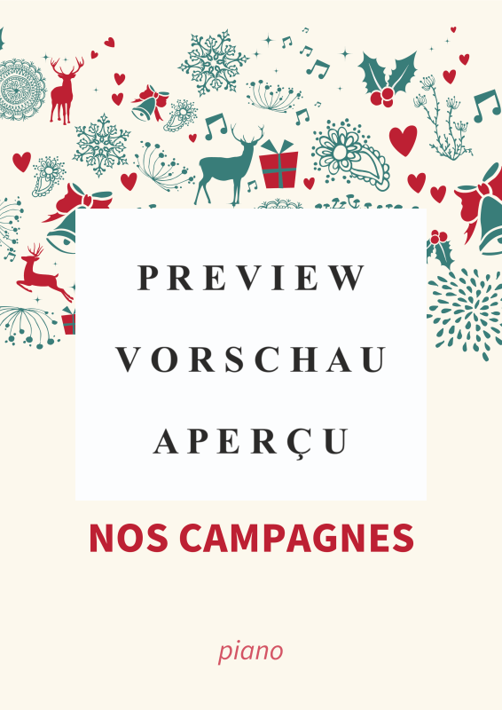 Produktgalerie: Seite 2 von 5 Les anges dans nos campagnes - Un classique intemporel de Noël, , Klavier Solo