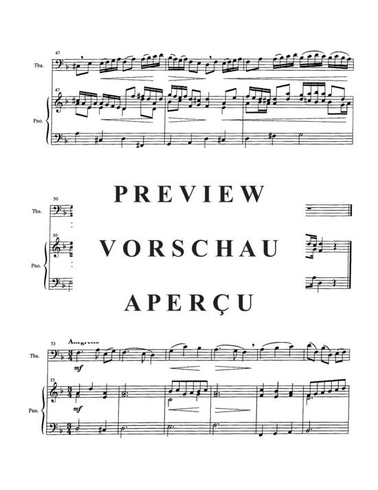 Produktgalerie: Seite 7 von 12 Sonata in D Minor , , (Tuba + Klavier)