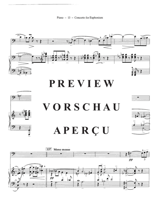 Product gallery: Page 15 of 21 Concerto for Euphonium , , (euphonium + piano)