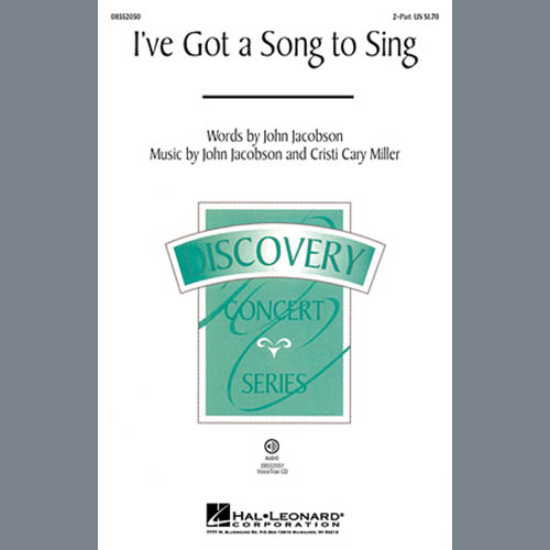 cover: I've Got A Song To Sing, John Jacobson, Chor