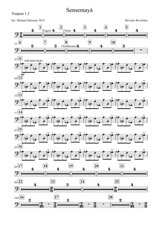 gallery: Sensemaya , , (Pauke)