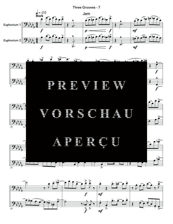 Produktgalerie: Seite 11 von 11 Three Grooves, , (Euphonium Duo)