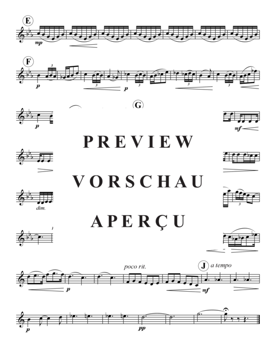 Produktgalerie: Seite 16 von 16 Andantino (3.Satz) , ,  (Holzbläser-Quintett)