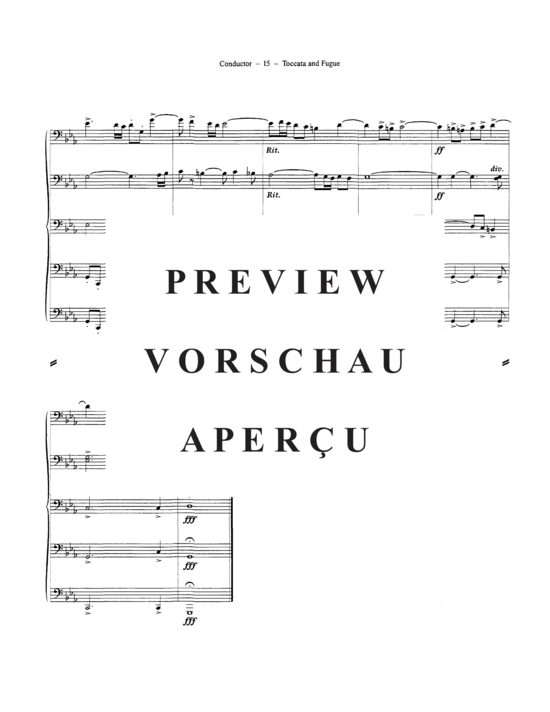 Product gallery: Page 17 of 21 Toccata and Fugue , , (Tuba Quintet EEETT)