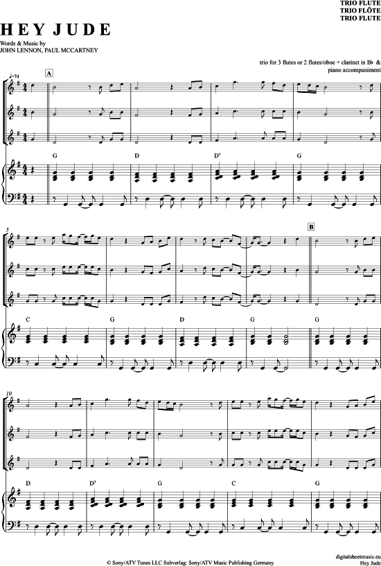 Product picture to: Hey Jude The Beatles