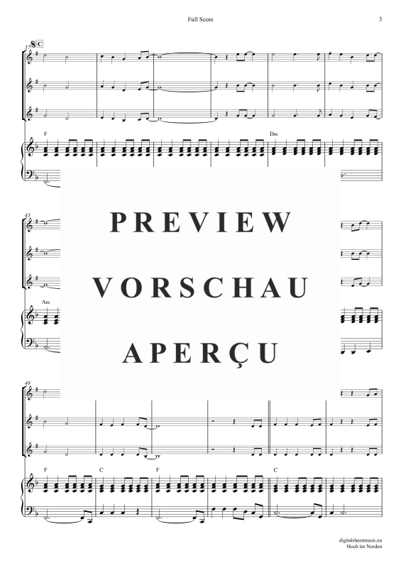 Produktgalerie: Seite 4 von 11 Hoch im Norden, Santiano, (Klarinetten Trio + Klavier)