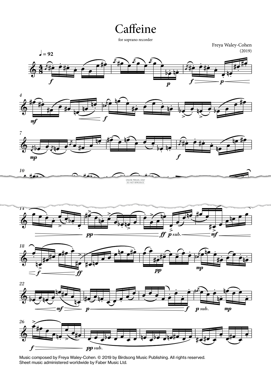 Product gallery: Page 1 of 1 Caffeine, Freya Waley-Cohen