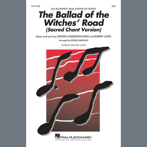 Produktbild zu: The Ballad Of The Witches' Road (from Agatha All Along) (arr. Roger Emerson)